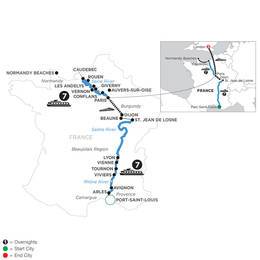 Grand France with 3 Nights in London for Wine Lovers (Northbound) (WLP3T22023)