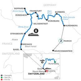 German Grandeur with 2 Nights in Munich and 2 Nights in Lucerne for Beer Enthusiasts (Westbound) (WNZ2T12022)
