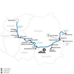 The Danube from the Black Sea to Budapest (WOBB2022)