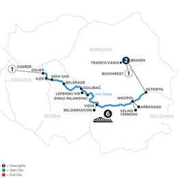 Balkan Odyssey with 2 Nights in Transylvania (WOKQ2023)