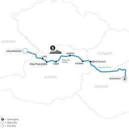 Danube Symphony with 1 Night in Budapest (Eastbound) (WPBE2021)