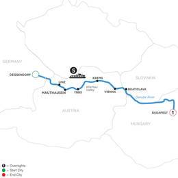 Danube Symphony with 1 Night in Budapest (Eastbound) (WPBE2022)