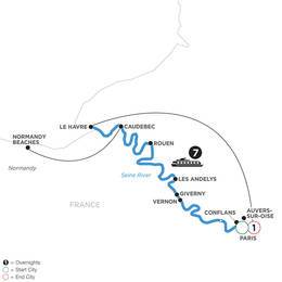 Active and Discovery on the Seine (Northbound) (WPHP2022)