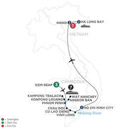 The Heart of Cambodia and Vietnam (Southbound) (WSII2023)