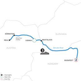 A Taste of the Danube with 2 Nights in Budapest (Eastbound) (WVBE2021)