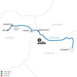 A Taste of the Danube with 2 Nights in Vienna (Eastbound) (WVBQ2022)