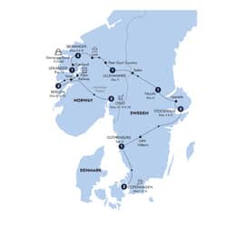 Spectacular Scandinavia and its Fjords Small Group