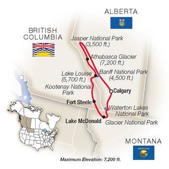 Tauck Tours: Canadian Rockies and Glacier National Park (Tauck-CR2024)