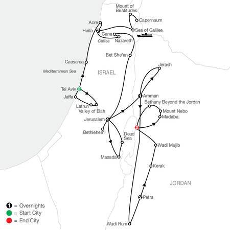 Israel and Wonders of Jordan (QCE2024)