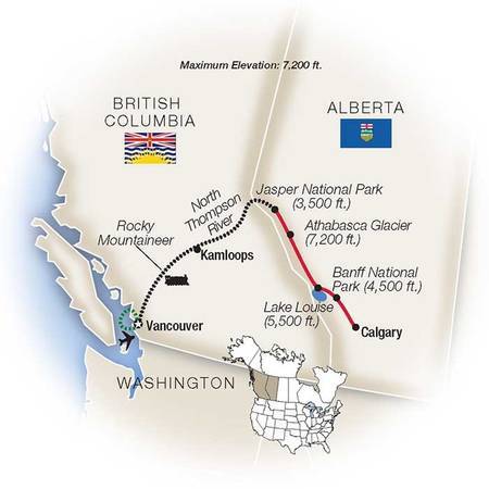 Vancouver and the Rockies by Rocky Mountaineer 2022 | 9-Day Escorted