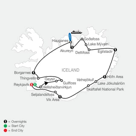 Iceland Adventure (ZR2025) | 8-Day Escorted Iceland Tours From Globus Tours