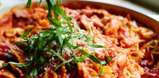 Lasagna Recipe – Easy Skillet Vegetable Lasagna