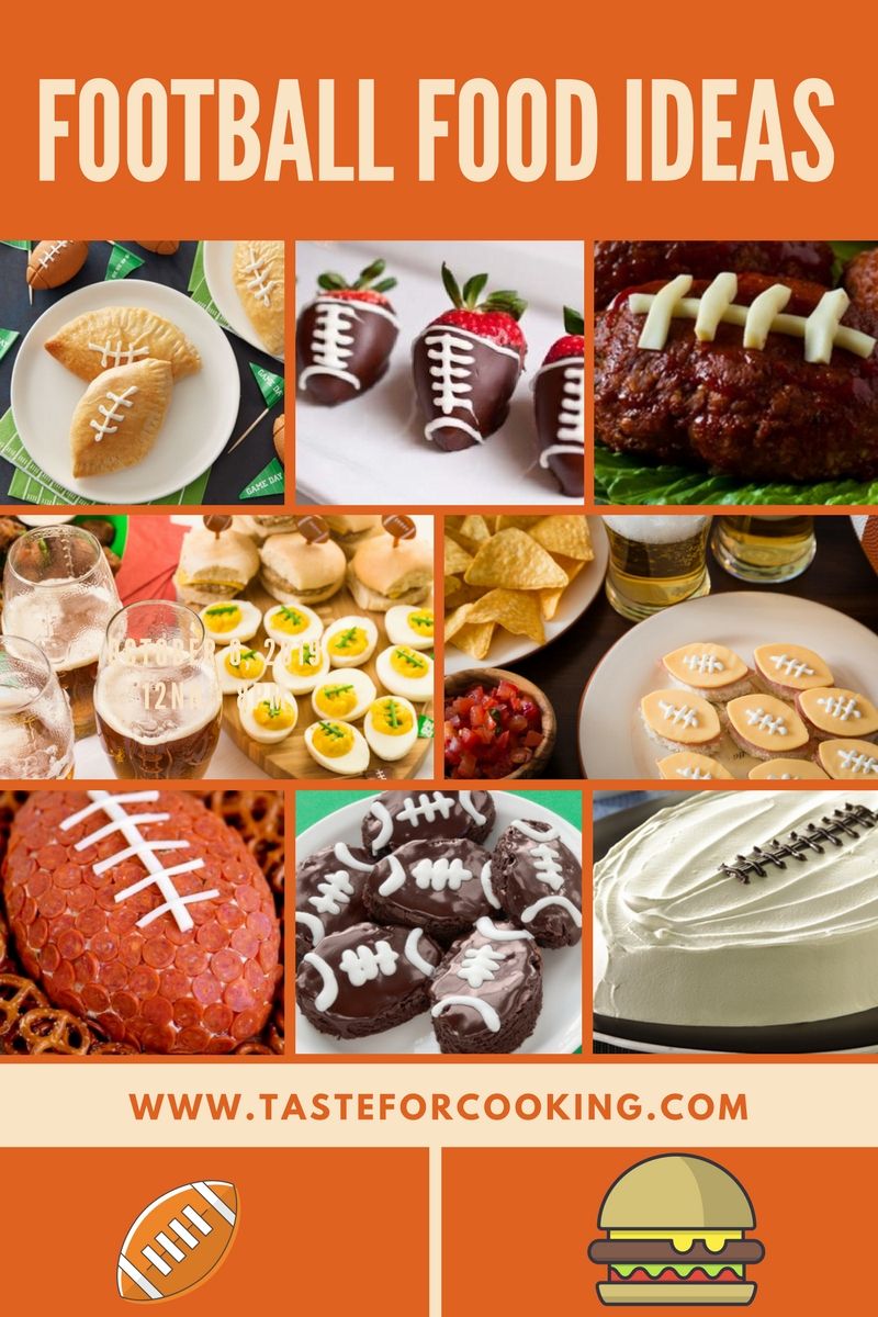 10+ Best Football Shaped Foods - Super Bowl Party Football-Shaped