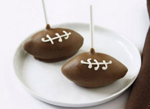 Football Cake Pops