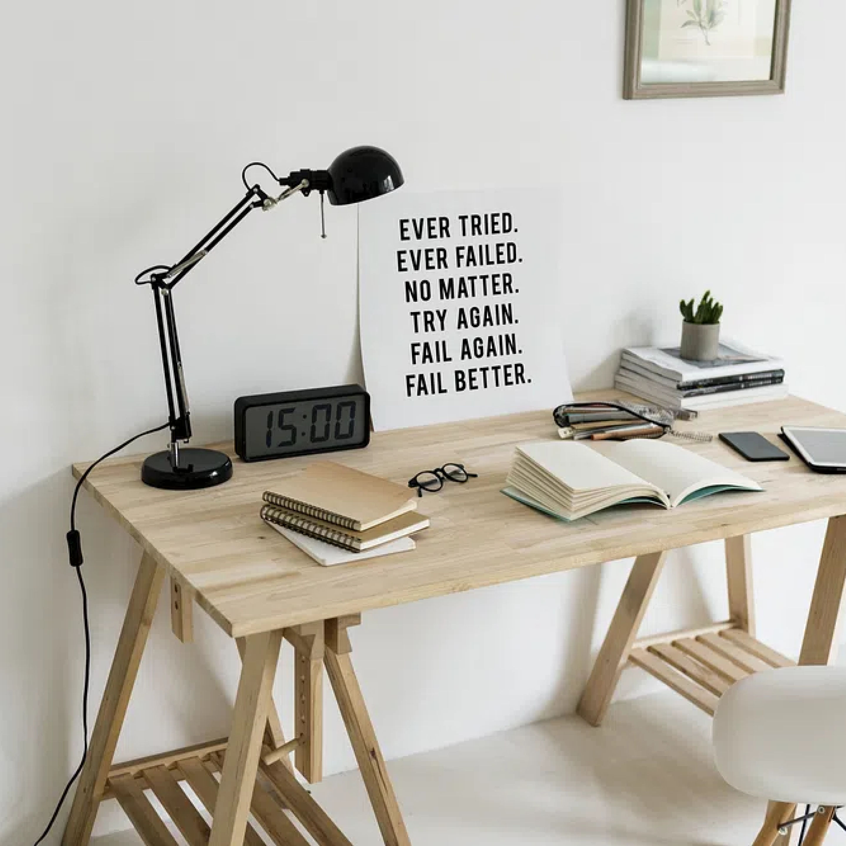 Atteline PR - Sophie Blog office home desk with notes