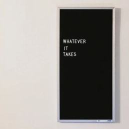 Atteline PR - Bianca Blog wall poster with quotes