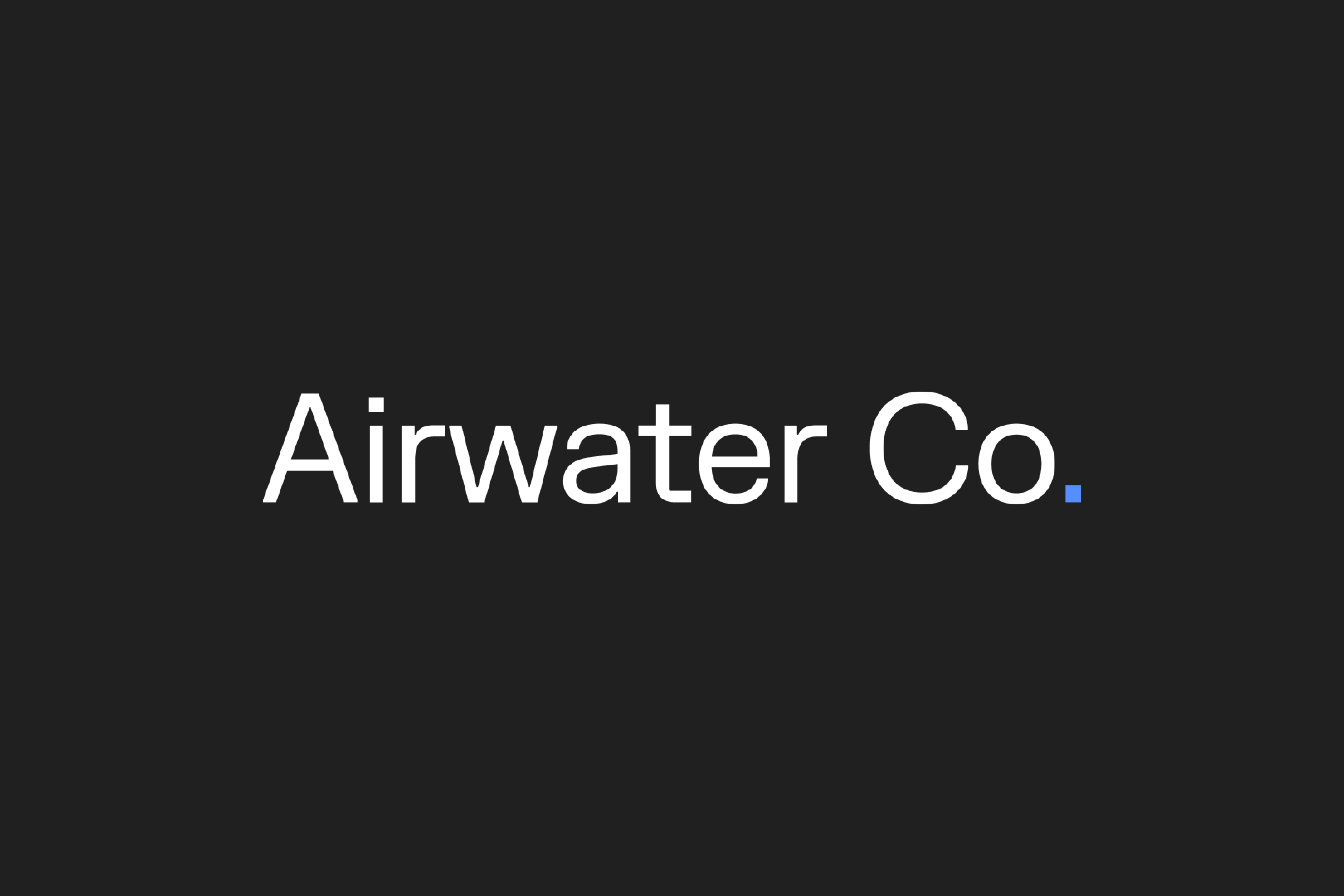 Atteline PR - Airwater Co client by Corporate PR