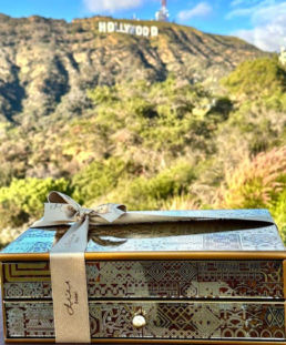 Atteline PR - Bateel gift for the Oscars 2023 with a Hollywood background