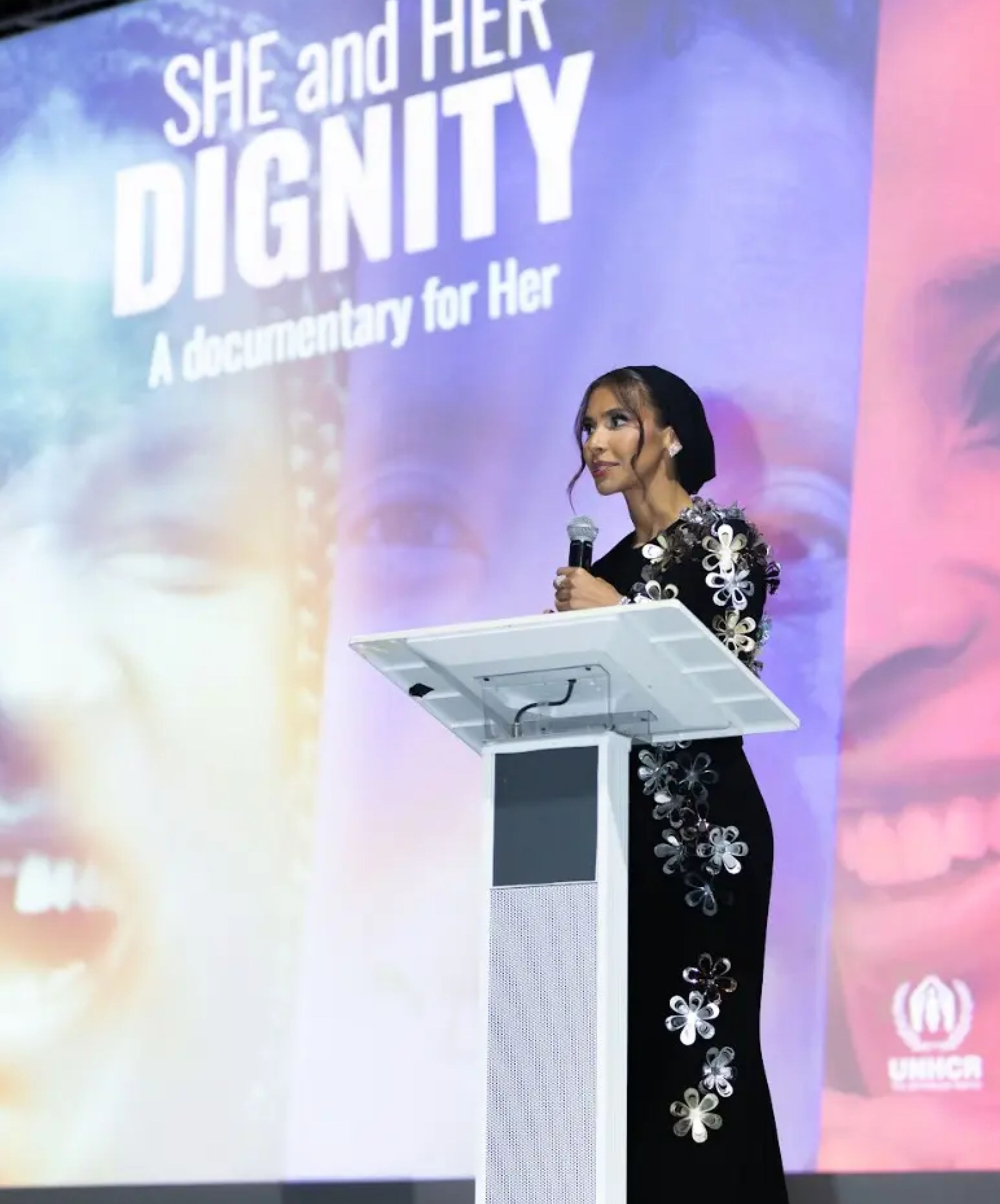 Atteline - Peacefull x UNHCR Salama speaks on the events