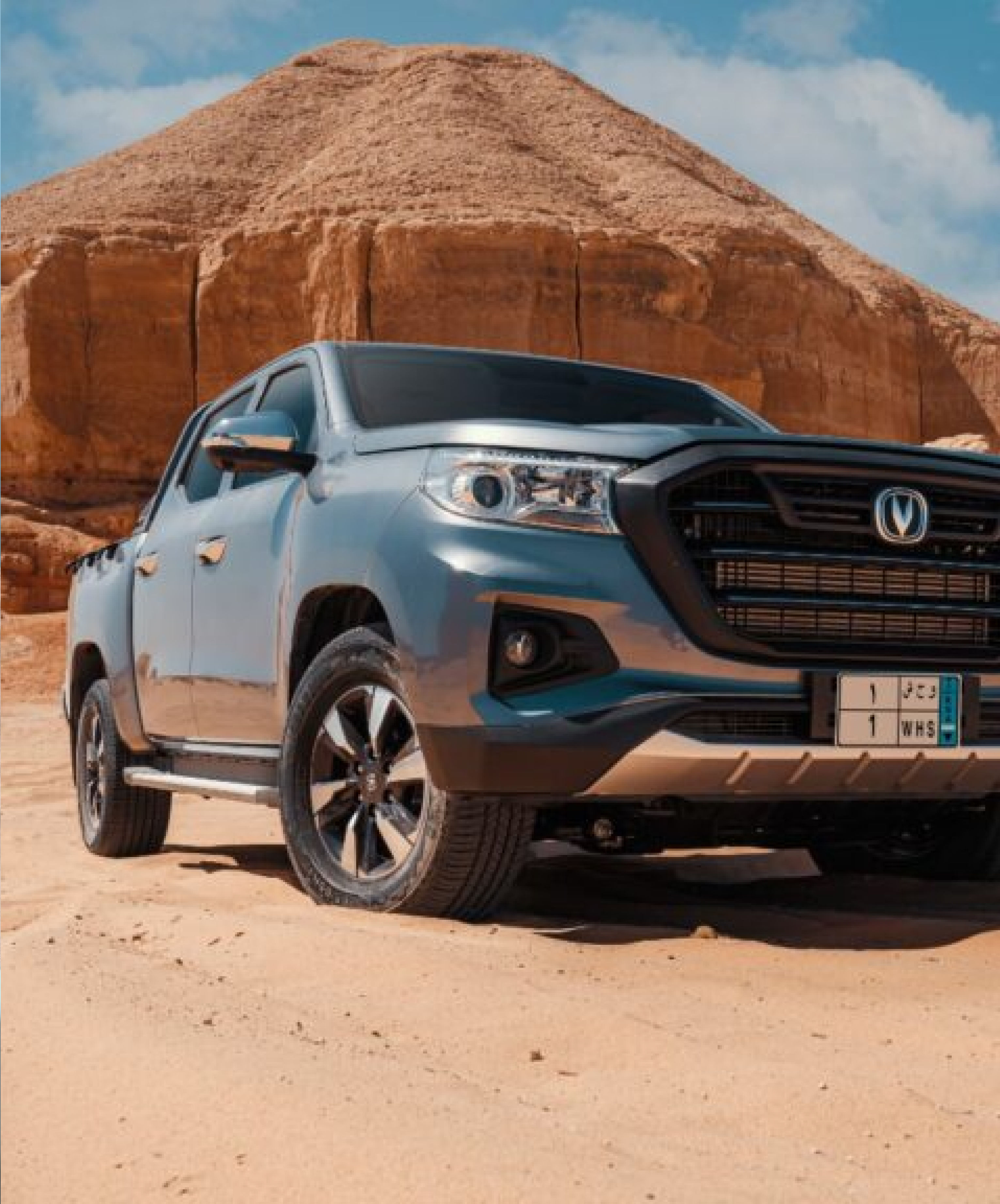 Atteline - Changan in KSA client by corporate in the desert