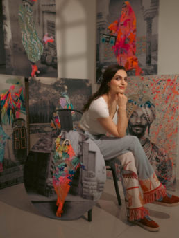Atteline - Sofitel X Azaide with the artist
