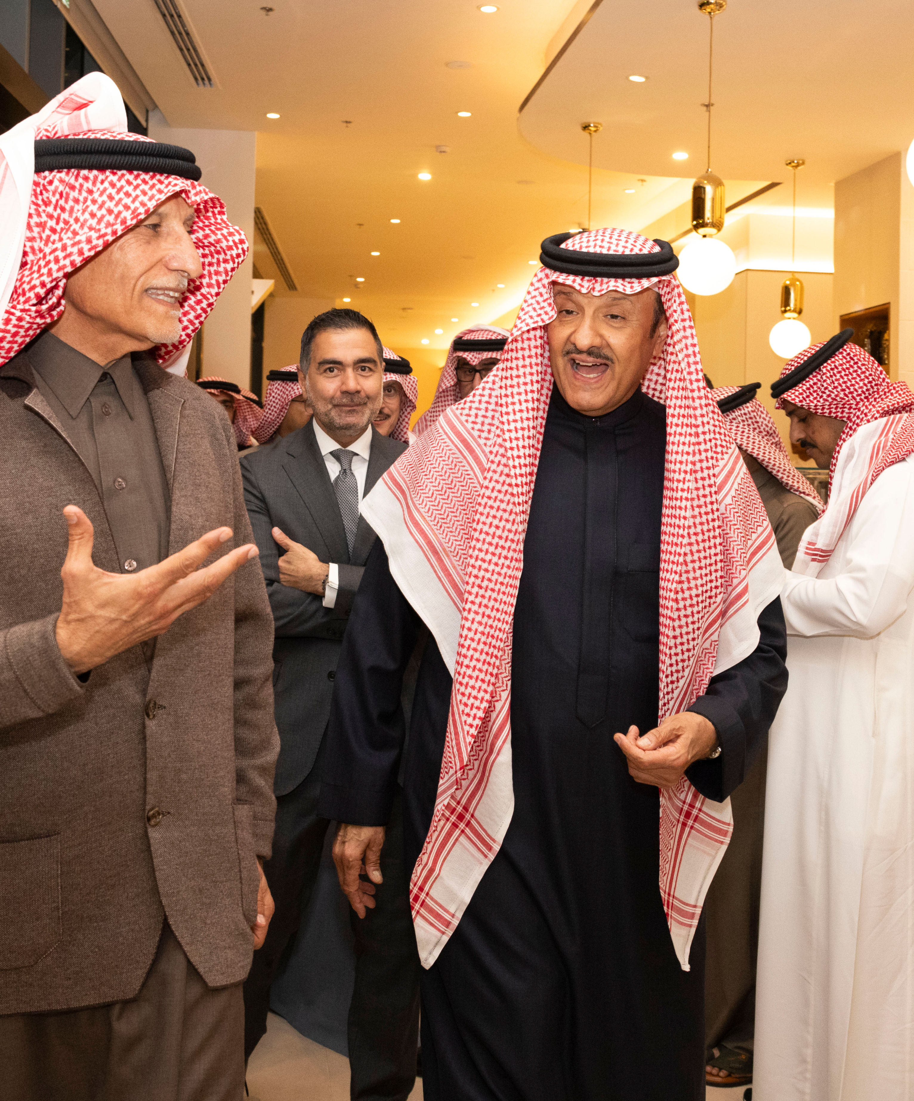 Ruder Finn Atteline - Café Bateel opening on KAFD with VIP Guest