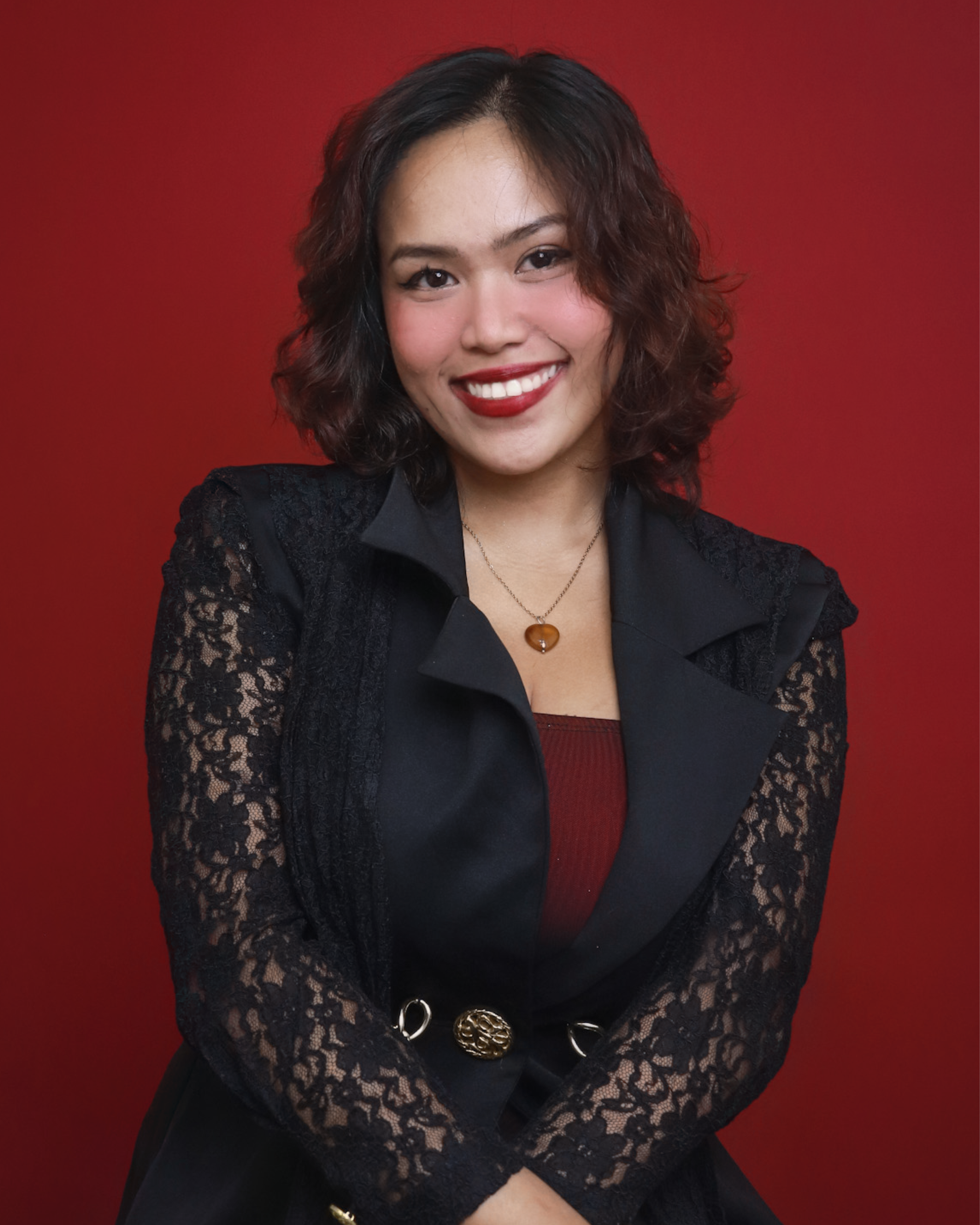 Ruder Finn Atteline - Pam Casambros our PR Admin executive new photo with red background
