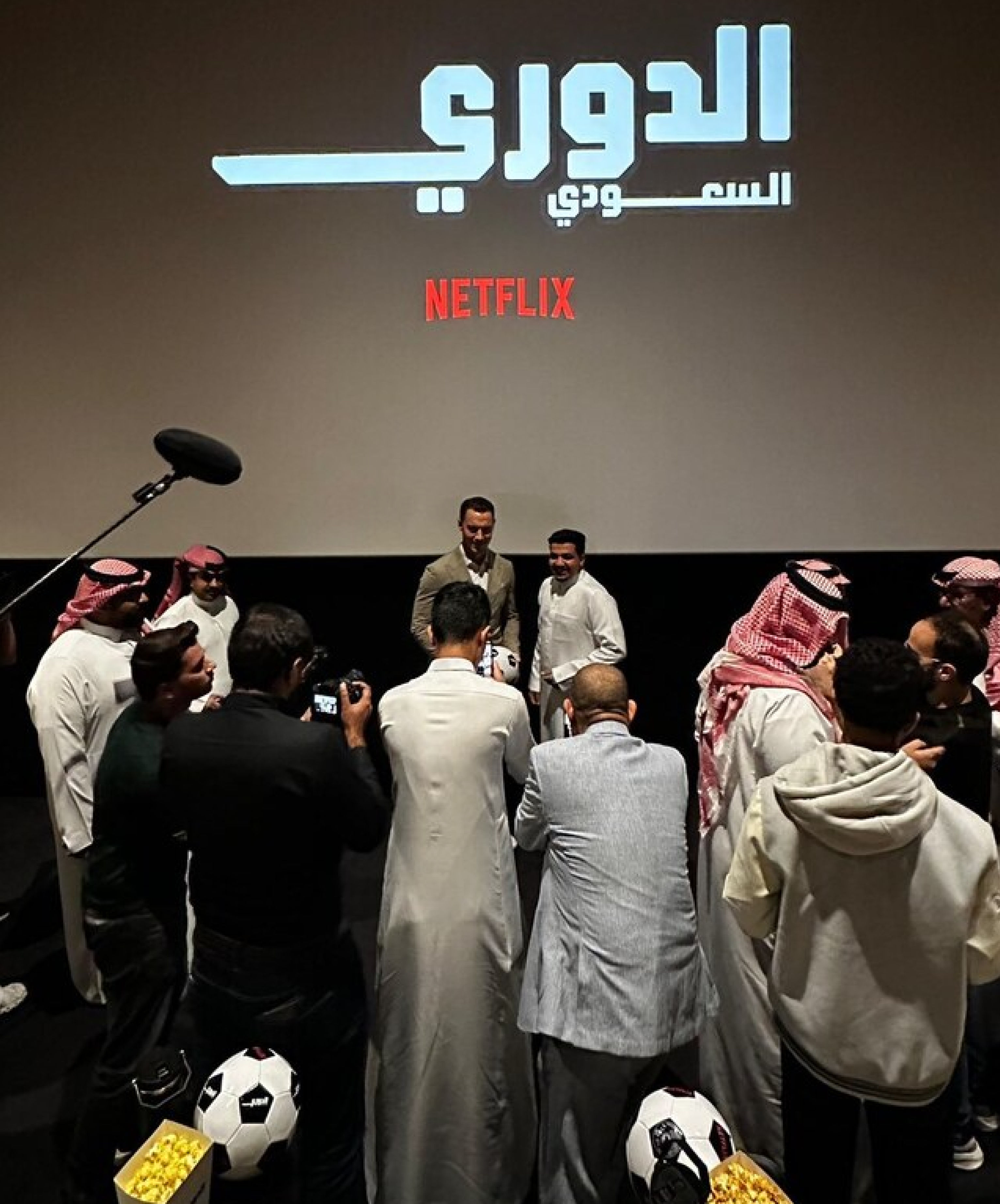 Ruder Finn Atteline - Netflix in Jeddah Launch with the view of the guest inside