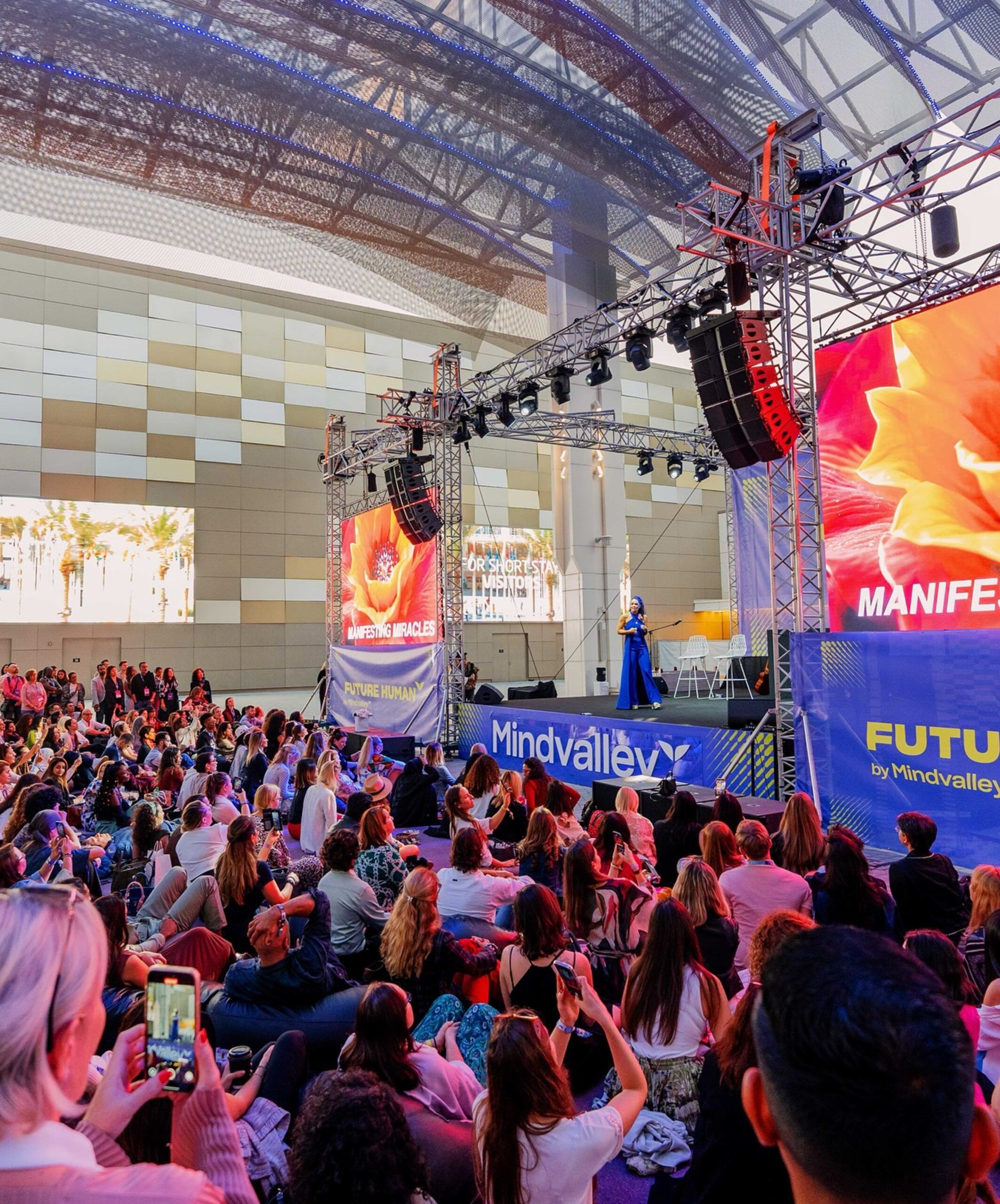 Ruder Finn Atteline - Mindvalley event stage c