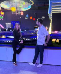 Ruder Finn Atteline - Pacman Live at UAE with to influencers