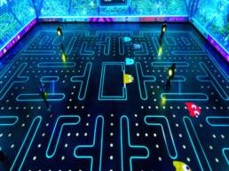 Ruder Finn Atteline - Pacman Live interactive floor
