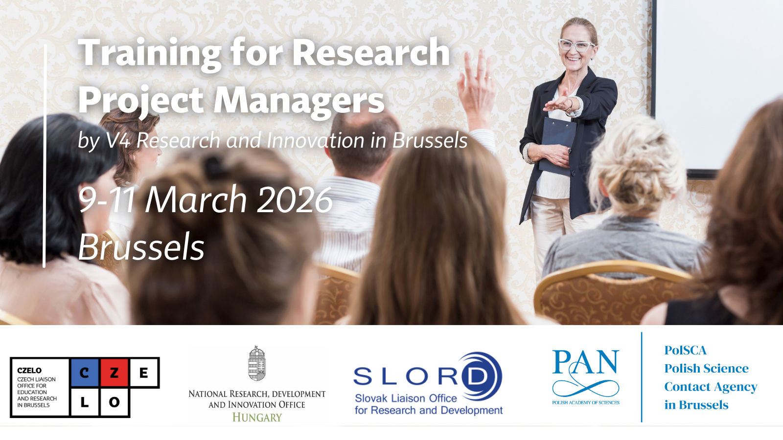 V4 Training for Research Project Managers | March 2026