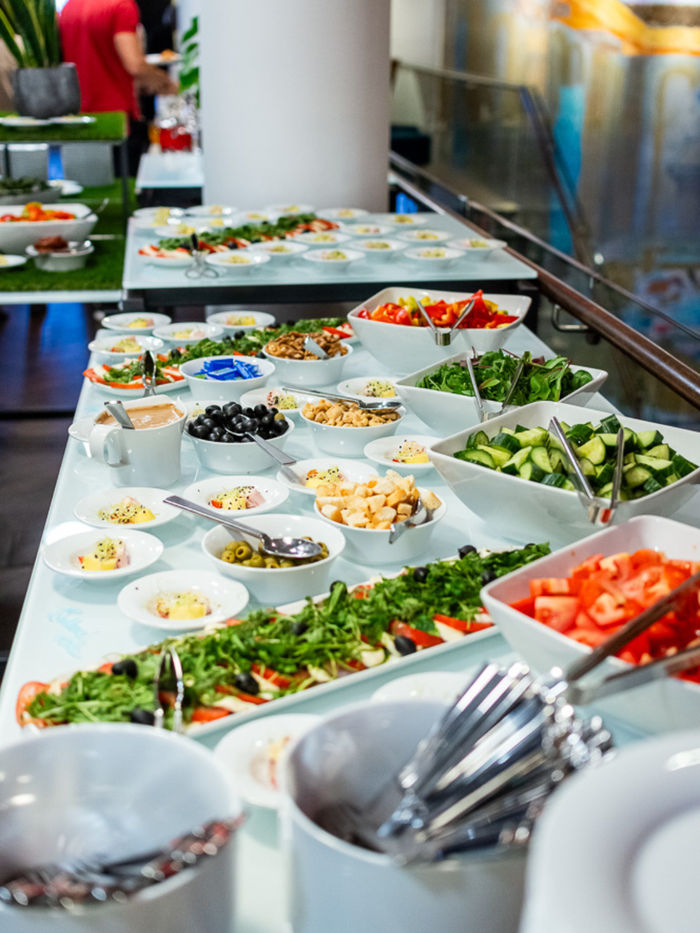 Výborný catering po celý den