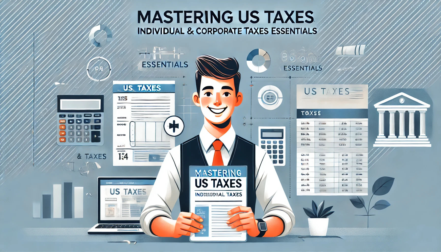 Mastering USA Taxes : Individual & Corporate Taxes Essentials - Learn and Earn Infinite