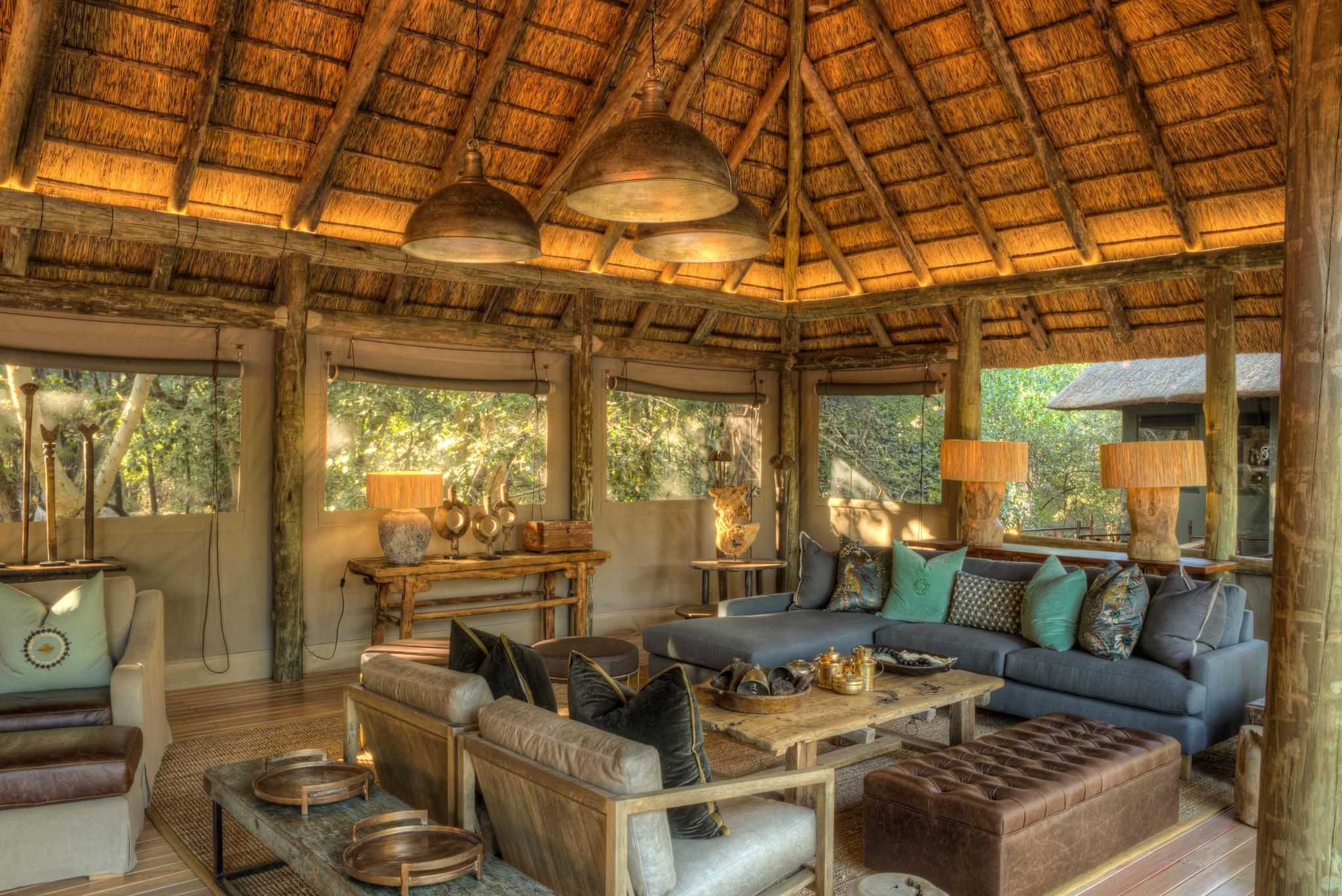 Camp Moremi Lounge