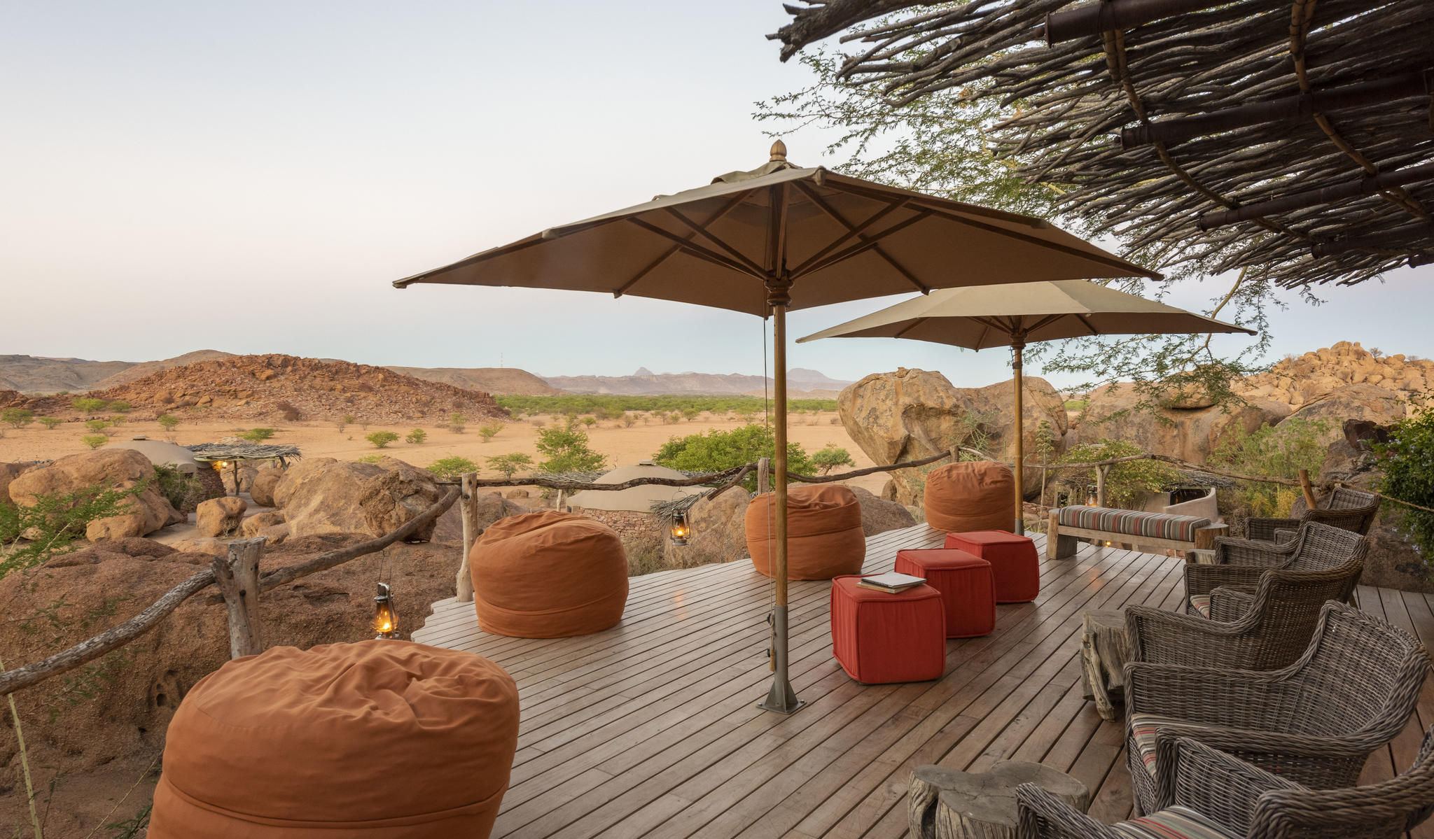 Camp Kipwe Lounge Deck