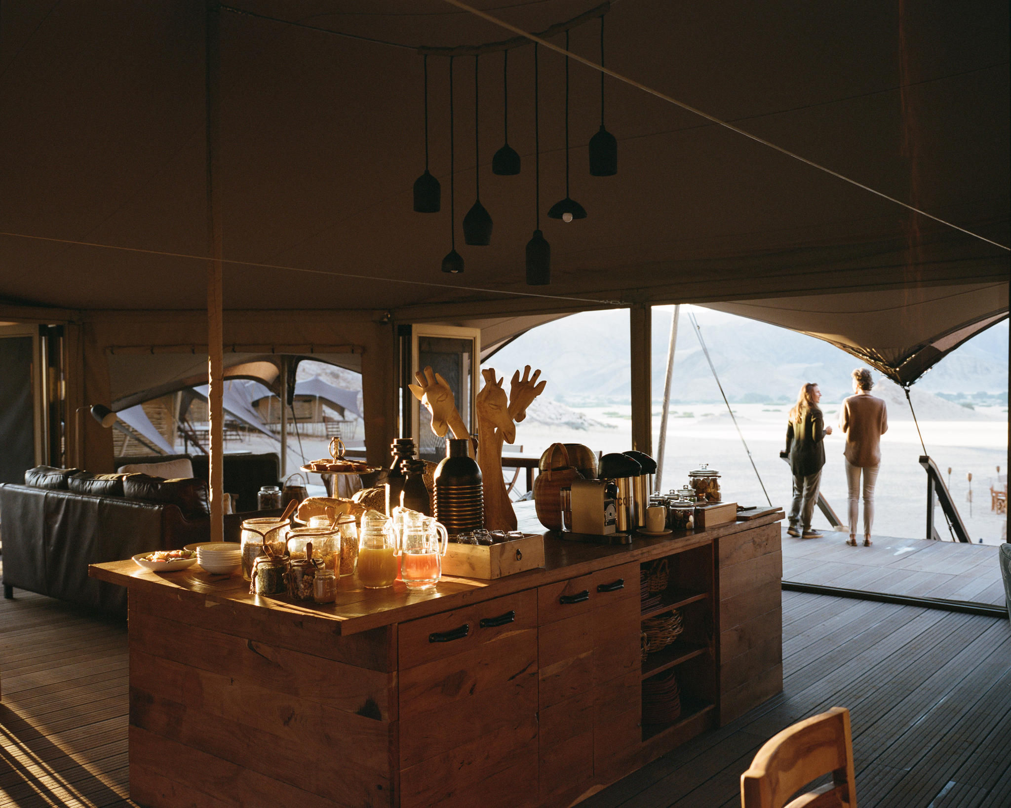Hoanib Valley Camp - Coffee Station