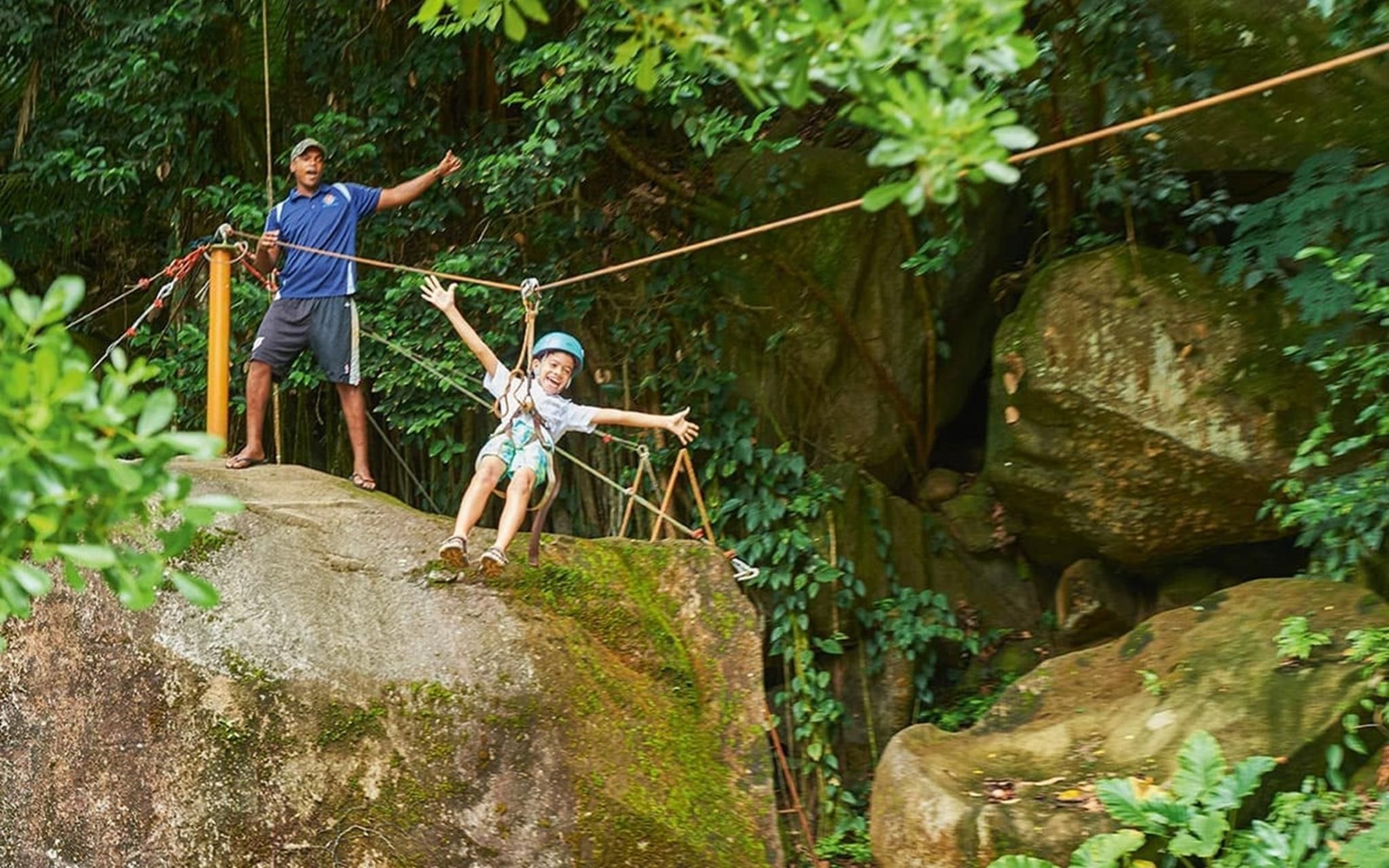 Ziplining 
