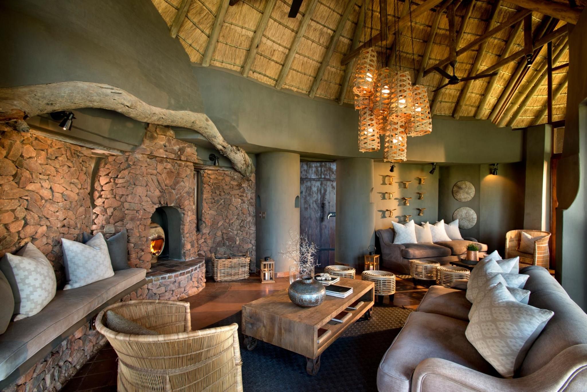 Kopano Lodge - Guest lounge 