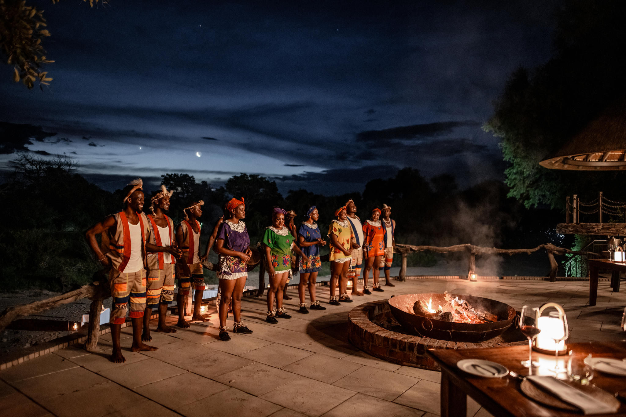 Tribal dancers