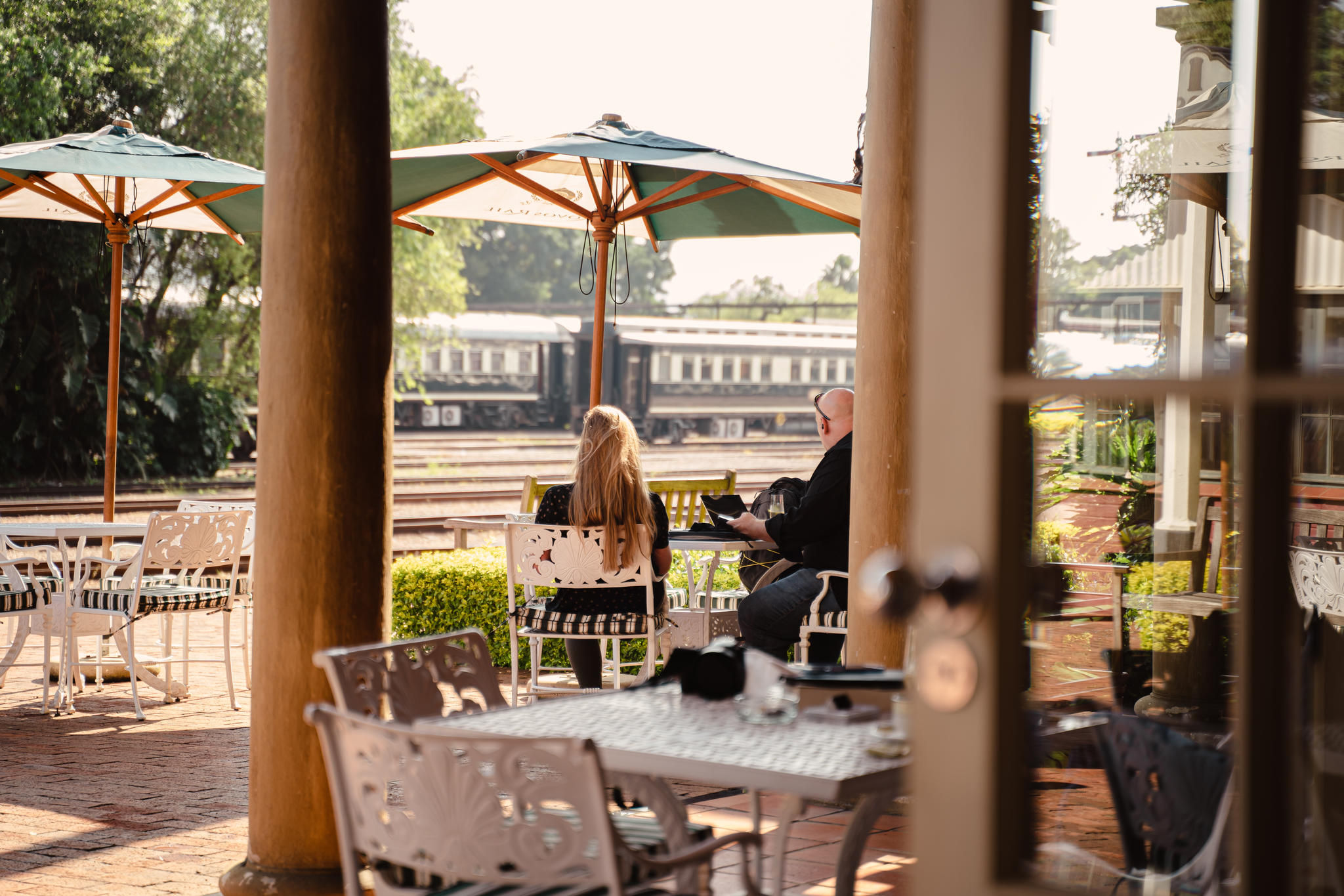 Rovos Rail Station platform