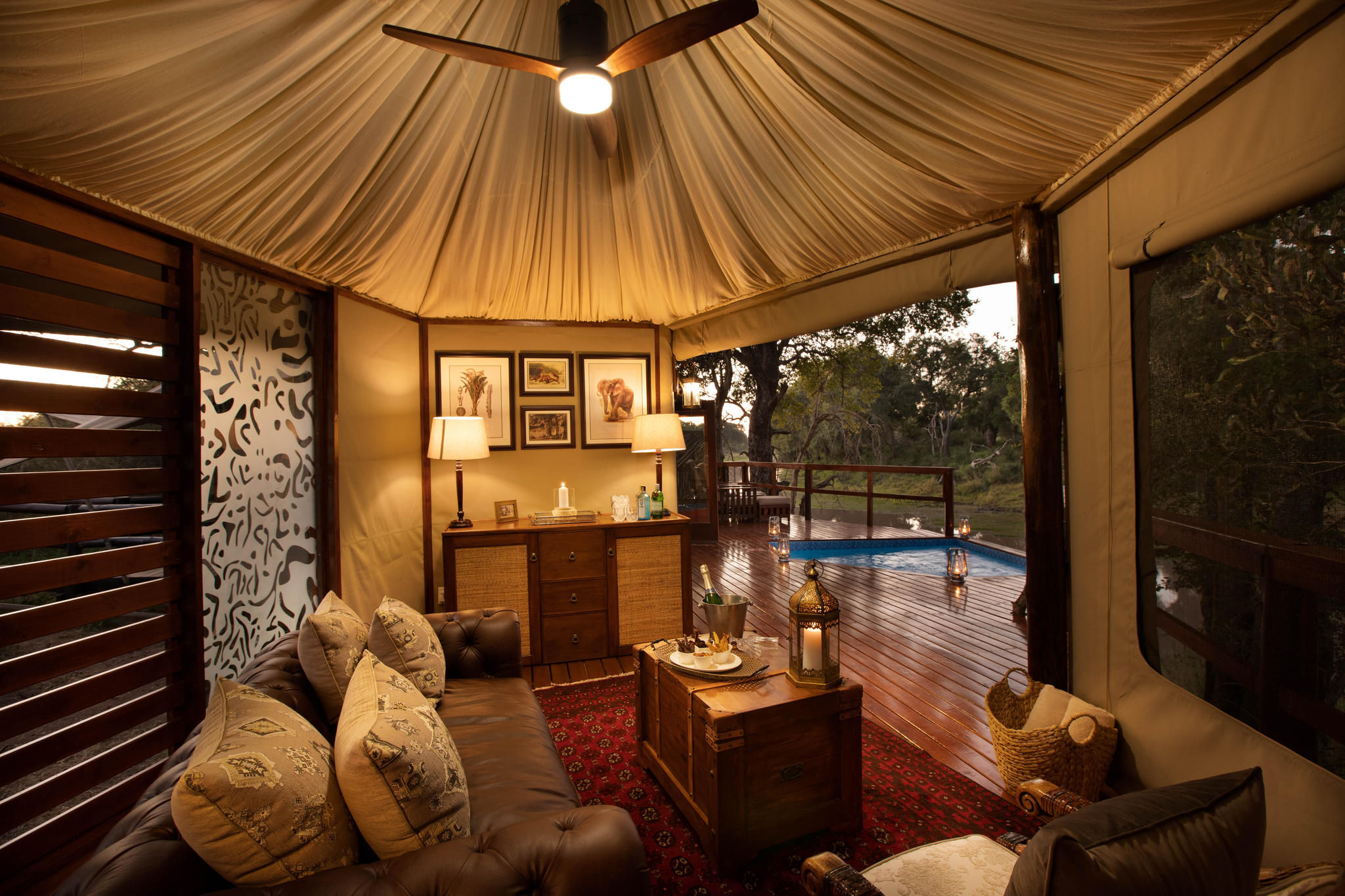 Hamiltons Tented Camp - Suite Exterior 1