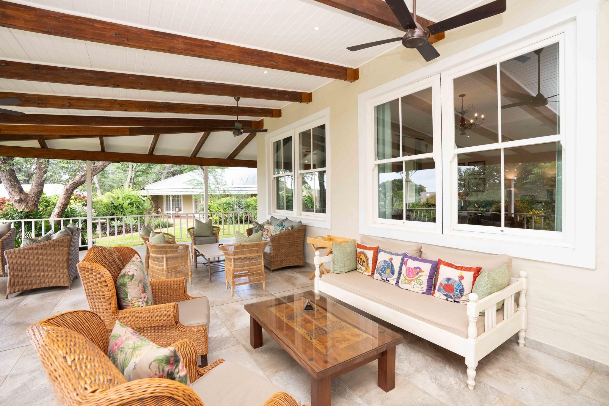 Soft seating outside area