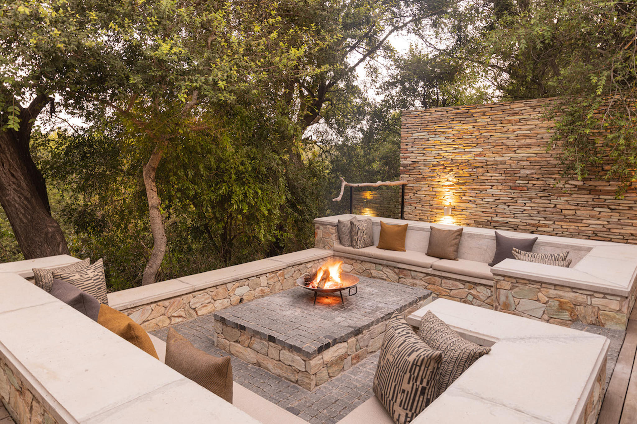 Kapama Karula fire pits