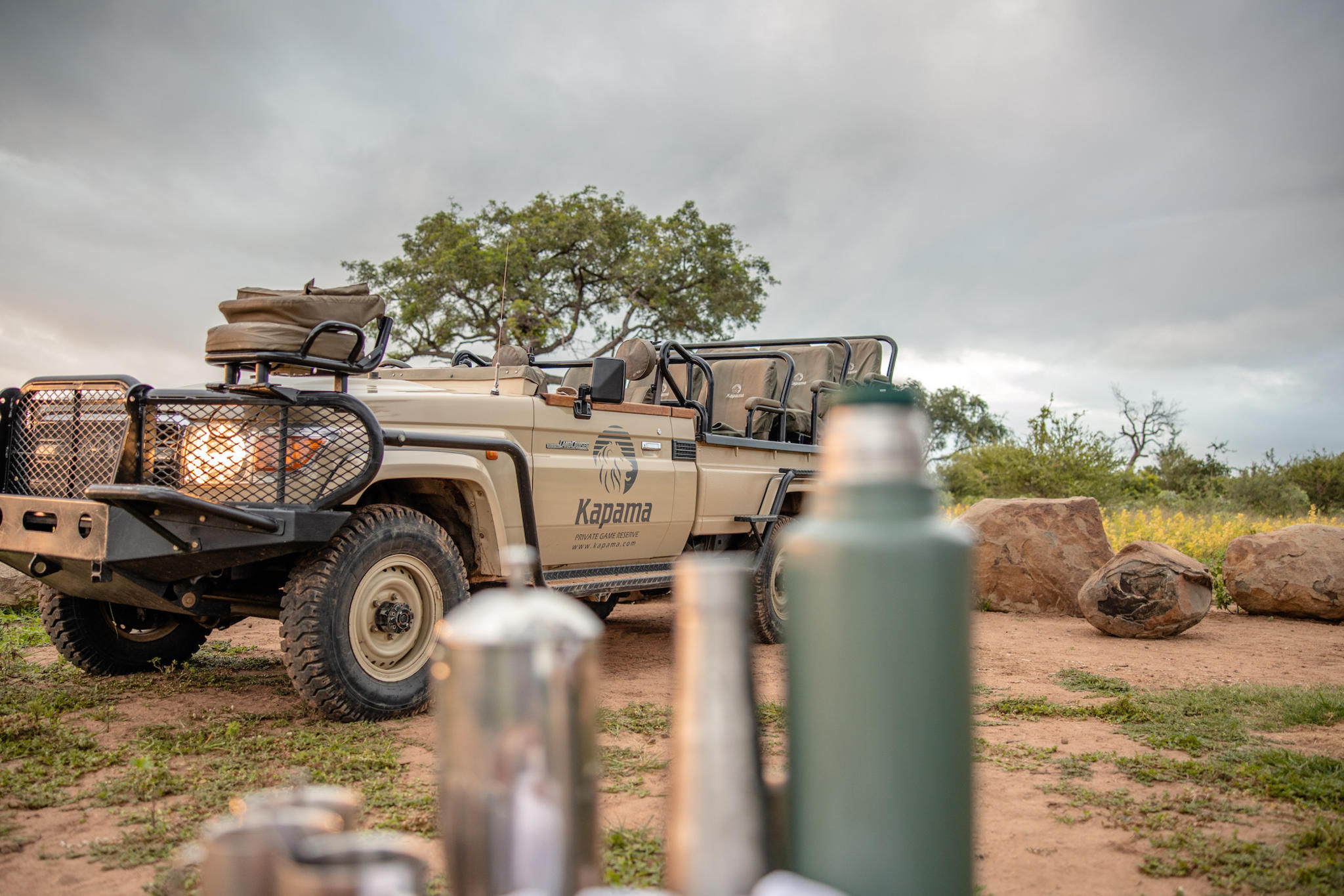 Kapama  Sunrise Safari Stop