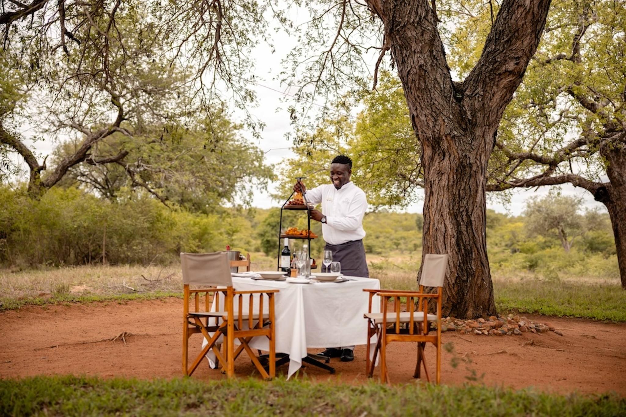 Kapama Southern Camp private dining