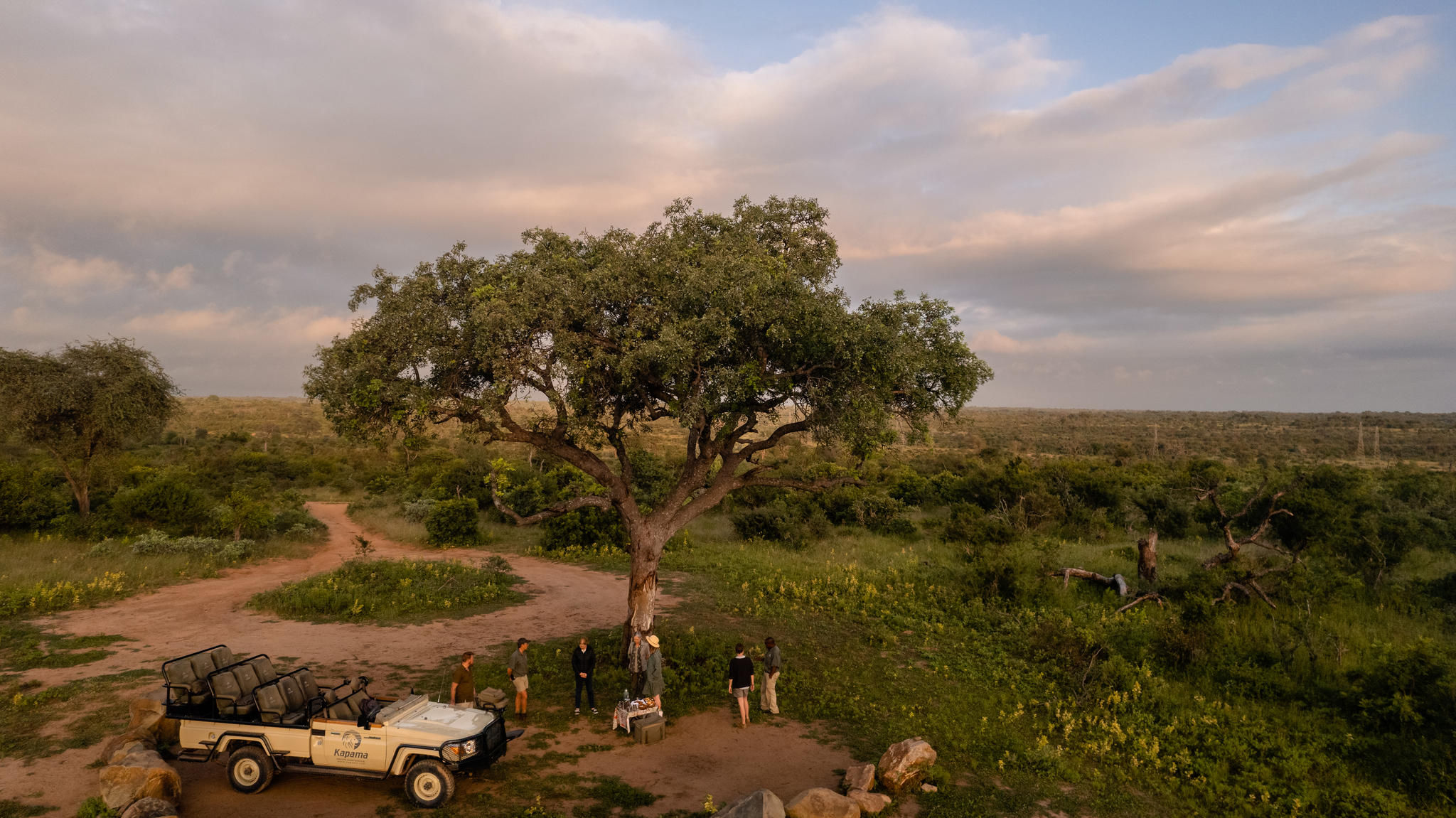 Kapama Safari coffee stop