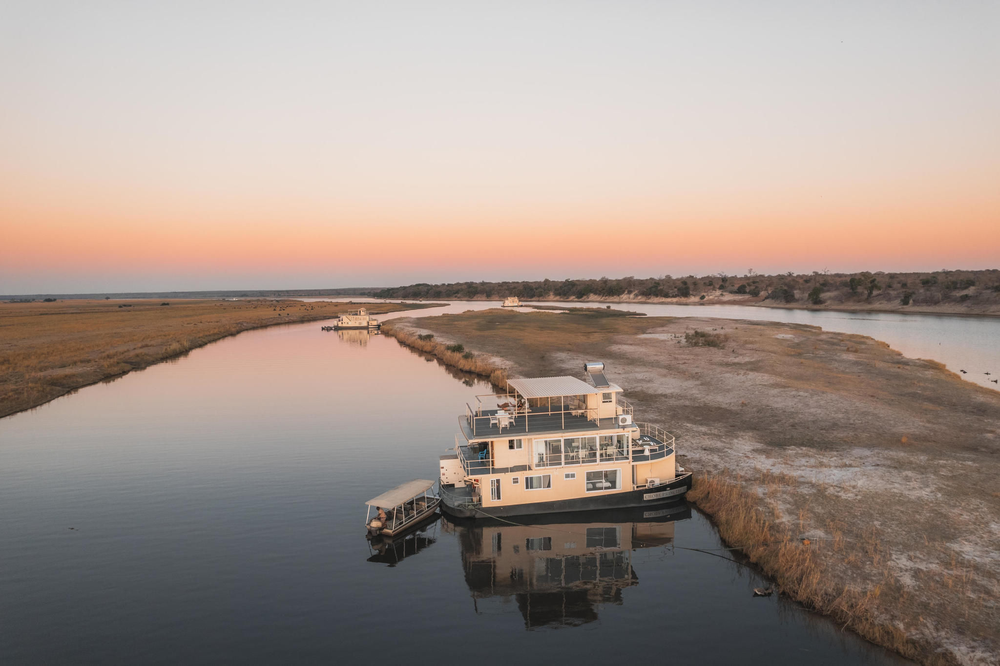 Chobe Princess Moorings at Elephant Bay