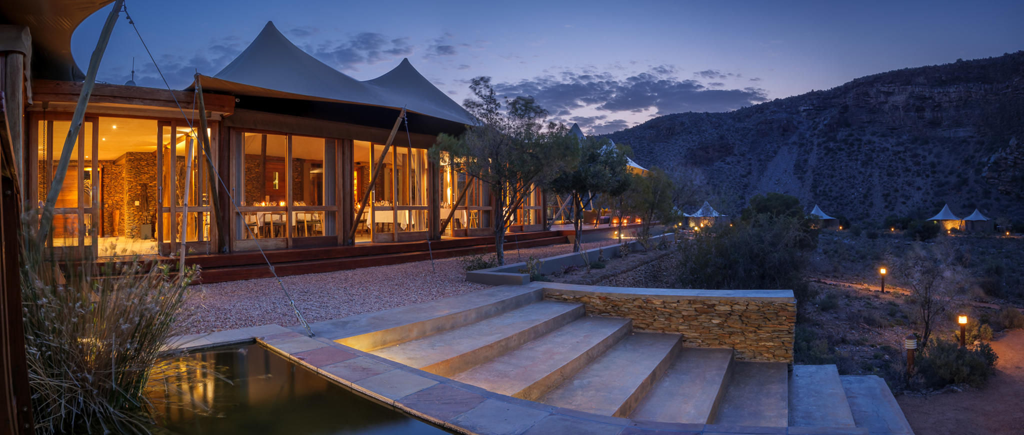 Dwyka Tented Lodge at Sanbona Wildlife Reserve