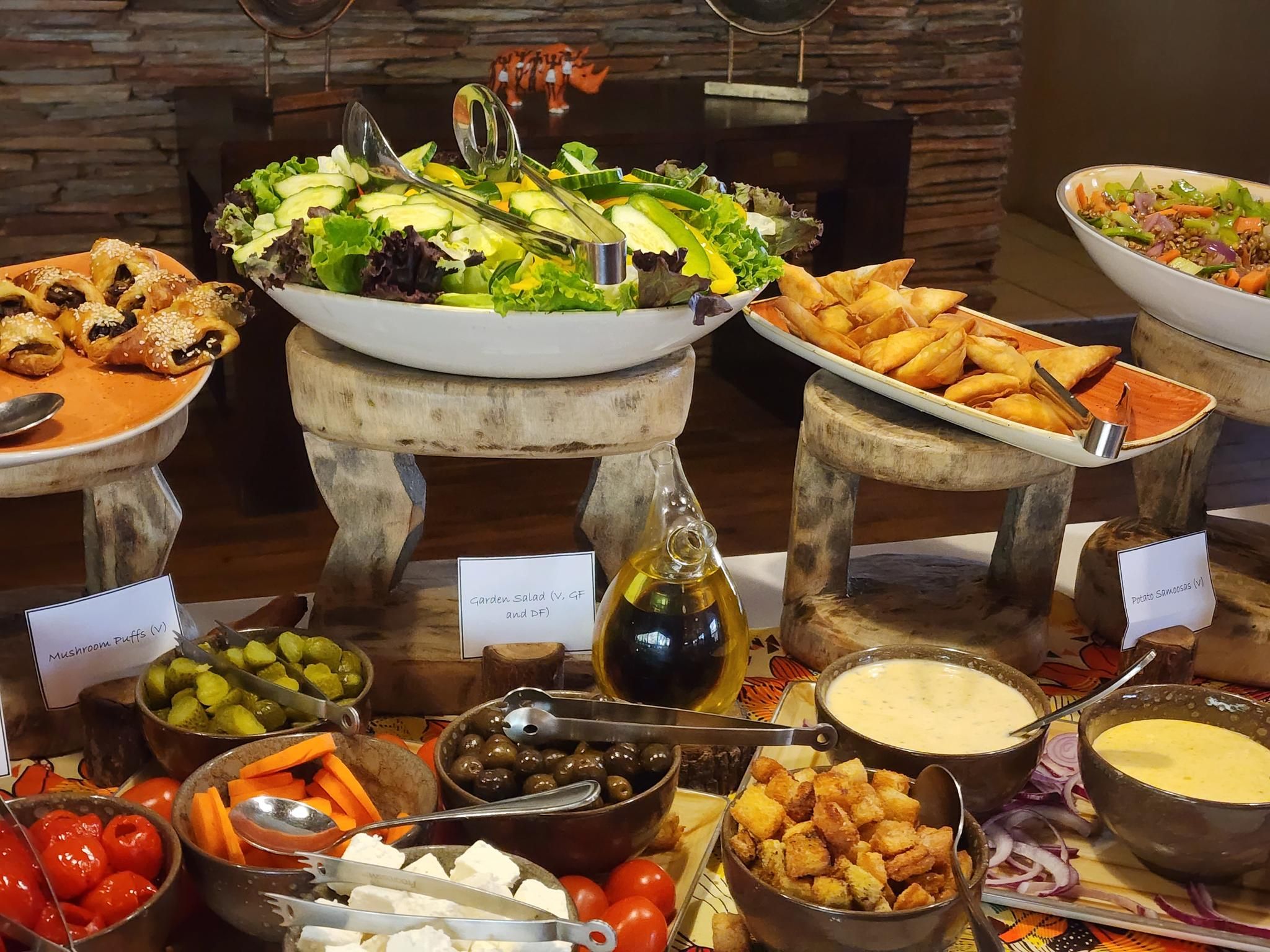 Lunch at Chisomo Safari lodge 